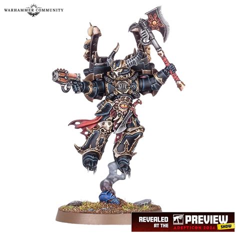 chaos space marines lord box